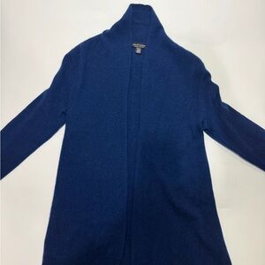 Women Blue 100% cashmere Sweater